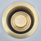 Bidbury & Co 3.5" Waste Adapter — Old English Brass