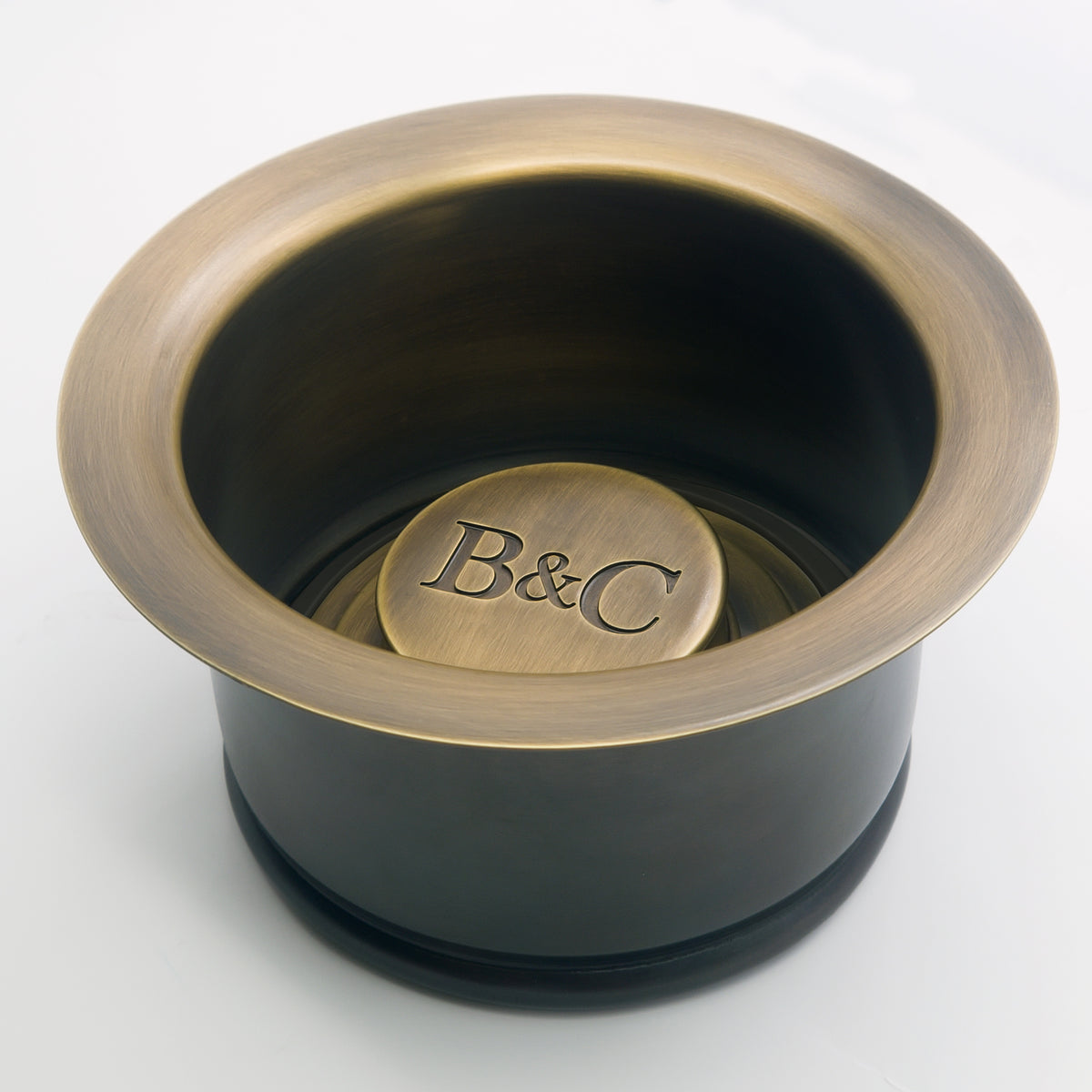 Bidbury & Co 3.5" Waste Adapter — Patinated Brass