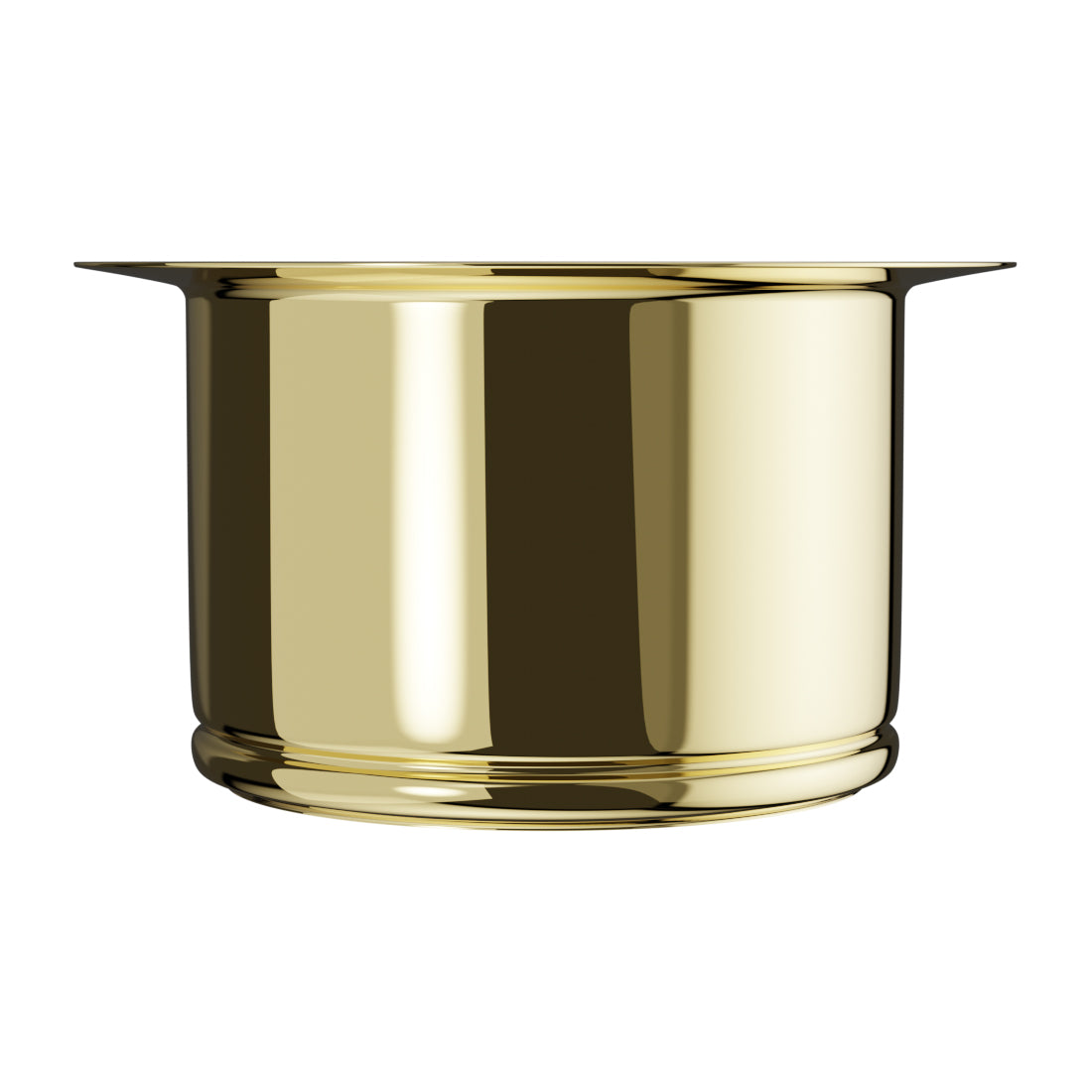 Bidbury & Co 3.5" Waste Adapter — Polished Gold