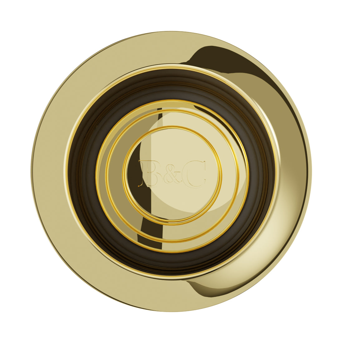 Bidbury & Co 3.5" Waste Adapter — Polished Gold