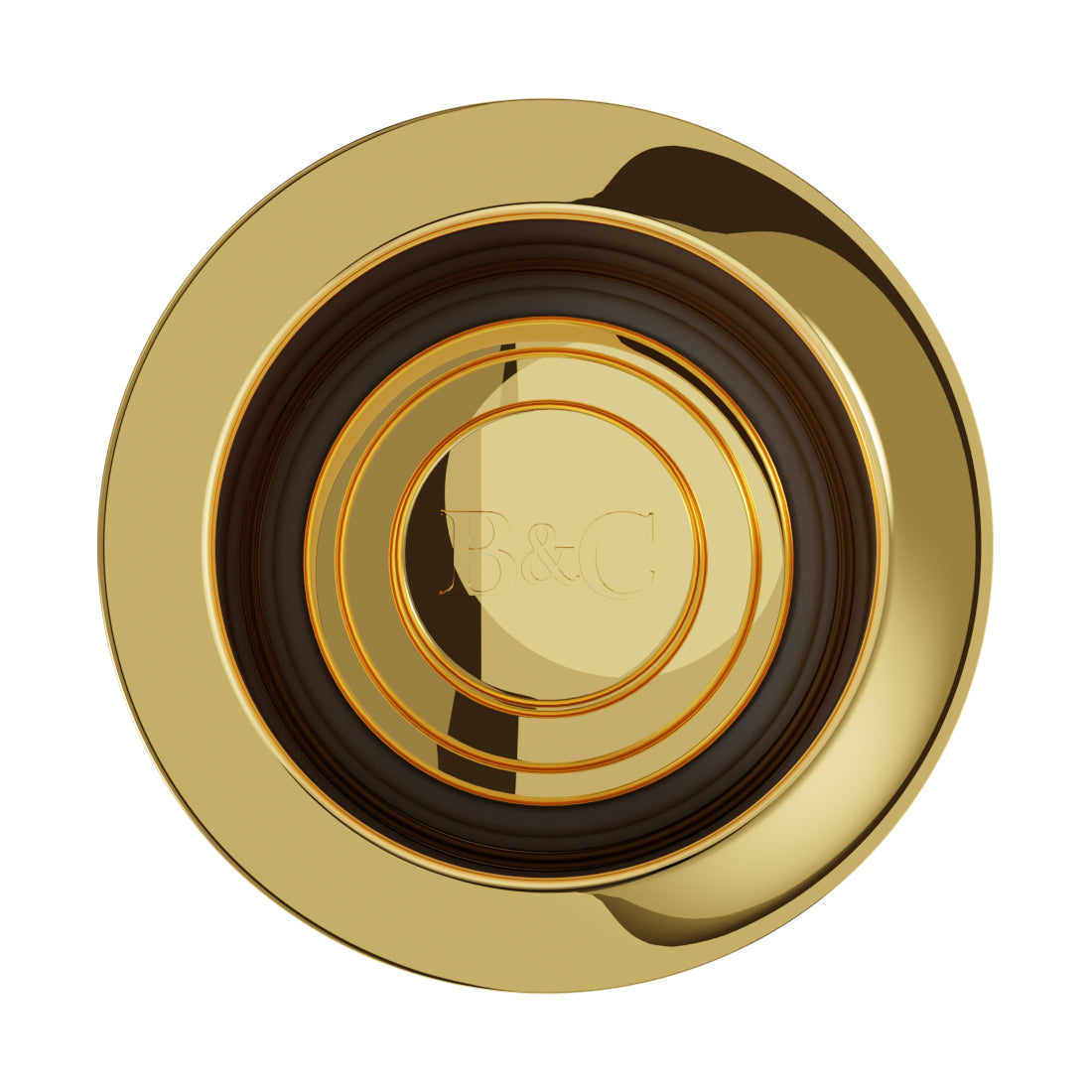 Bidbury & Co 3.5" Waste Adapter — Polished Brass