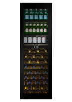 CELLA WBV99B-TO integrated beverage centre – Black glass