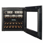 CELLA WI-24B-TO 24 bottle integrated wine fridge – Black glass