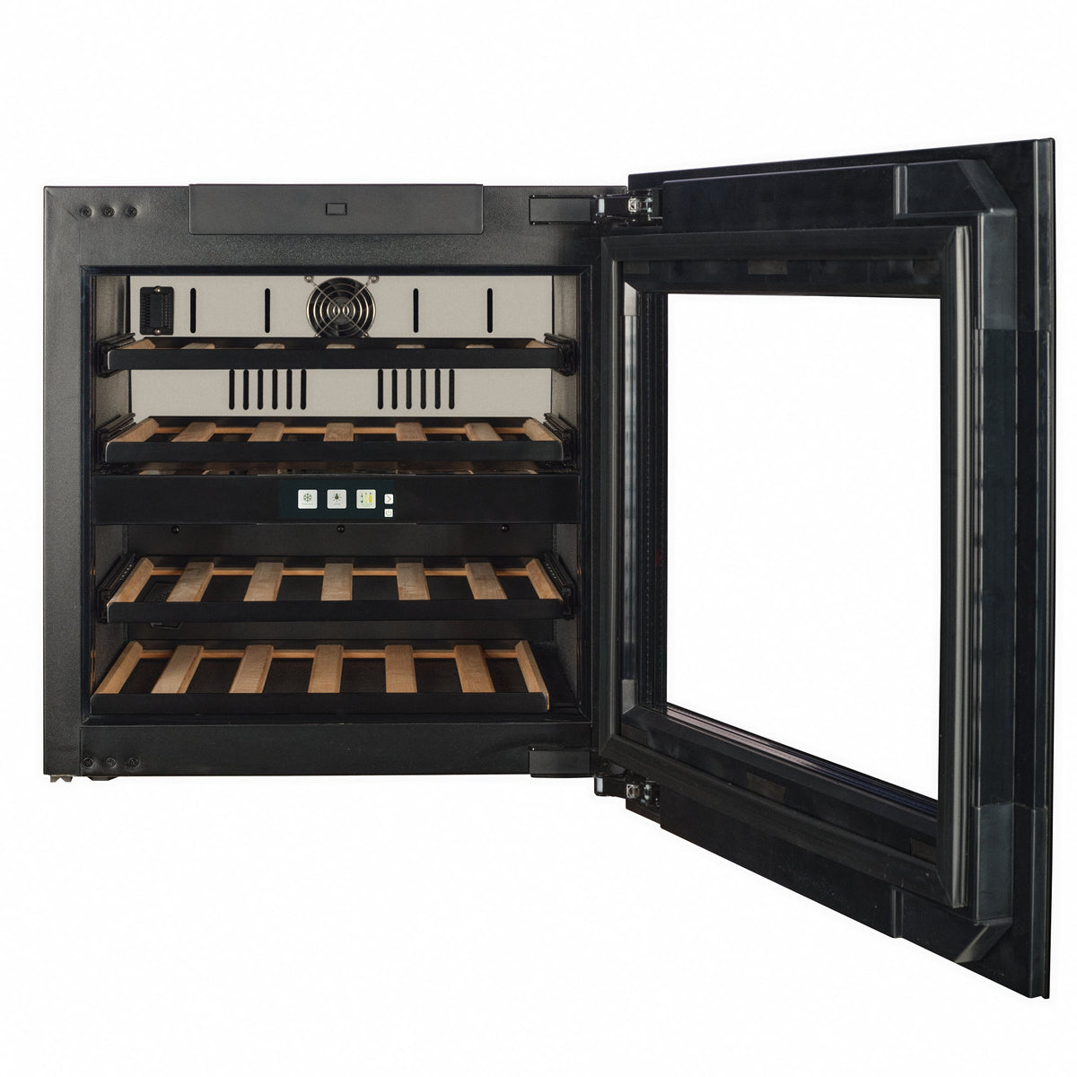 CELLA WI-24B-TO 24 bottle integrated wine fridge – Black glass