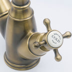 Bidbury & Co Warwick Kitchen Tap — Patinated Brass