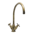 Bidbury & Co Yorkley Kitchen Tap — Patinated Brass