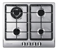 Rangemaster 60cm 4 Burner Gas Hotplate Hob front view