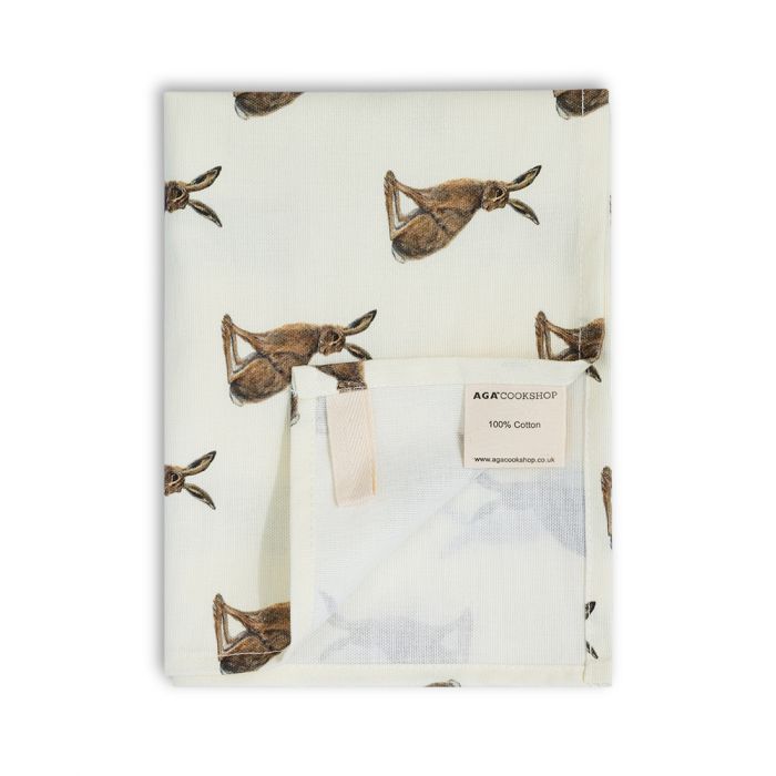 AGA Hare Tea Towel