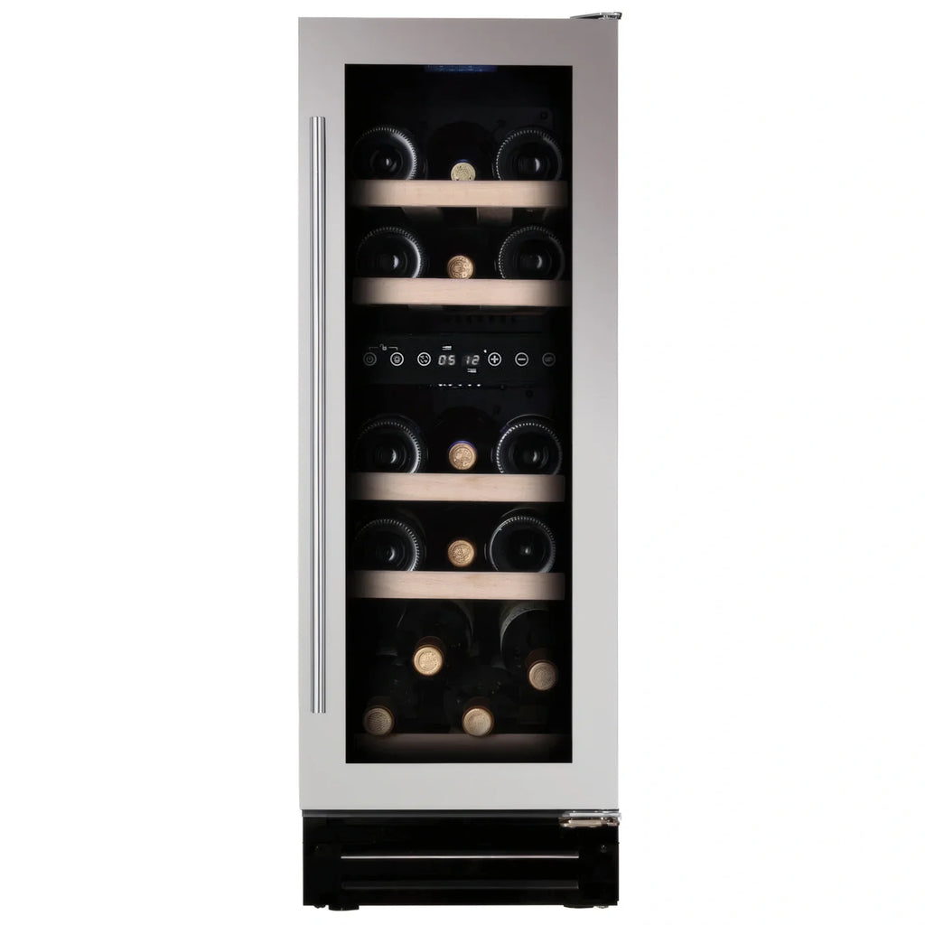 Dunavox Flow DAUF-17.58DSS 17 bottle undercounter wine fridge – Stainless steel