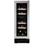Dunavox Flow DAUF-17.58DSS 17 bottle undercounter wine fridge – Stainless steel