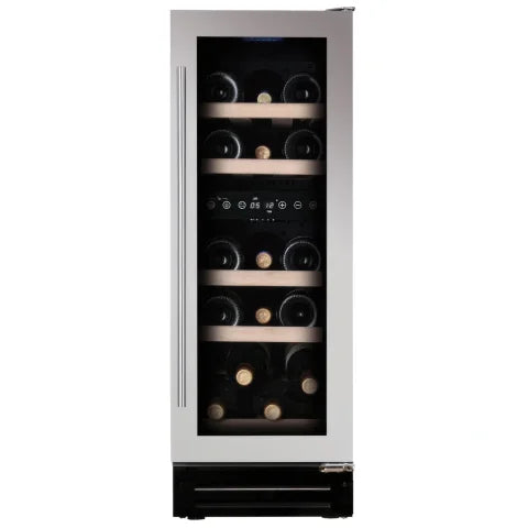 Dunavox Flow DAUF-17.58DSS 17 bottle undercounter wine fridge – Stainless steel