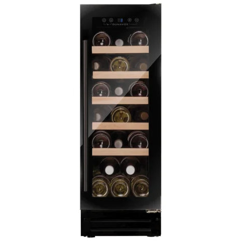 Dunavox Flow DAUF-19.58B 19 bottle undercounter wine fridge – Black