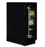 Dunavox Flow DAUF-19.58B 19 bottle undercounter wine fridge – Black
