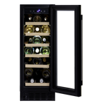 Dunavox Flow DAUF-19.58B 19 bottle undercounter wine fridge – Black