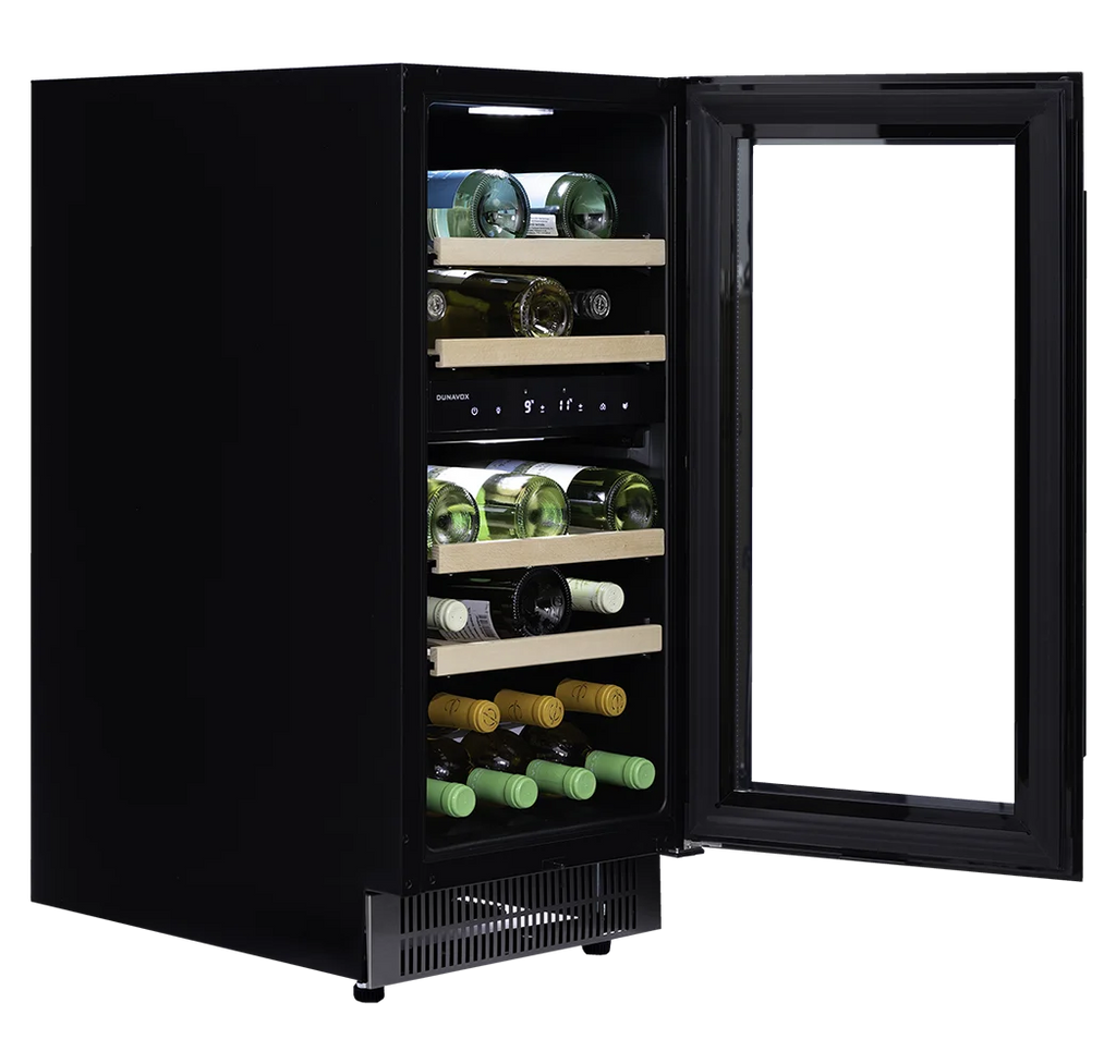 Dunavox Flow DAUF-32.78DSS 32 bottle undercounter wine fridge – Stainless steel