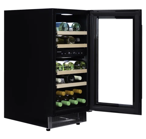Dunavox Flow DAUF-32.78DSS 32 bottle undercounter wine fridge – Stainless steel