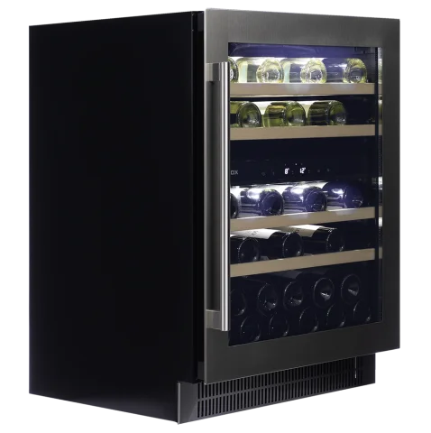 Dunavox Flow DAUF-39.121DSS 39 bottle undercounter wine fridge – Stainless steel