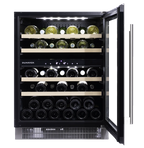 Dunavox Flow DAUF-39.121DSS 39 bottle undercounter wine fridge – Stainless steel