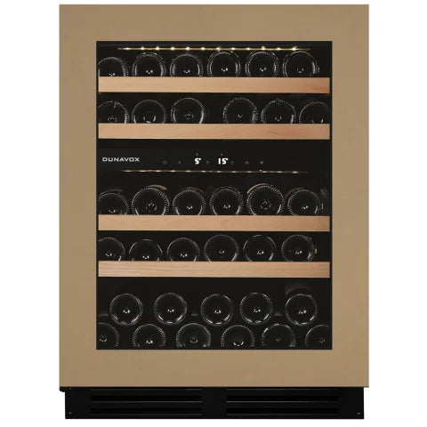 Dunavox Flow DAUF-39.119DOP.TO 35 bottle undercounter wine fridge – OVERLAY PANEL
