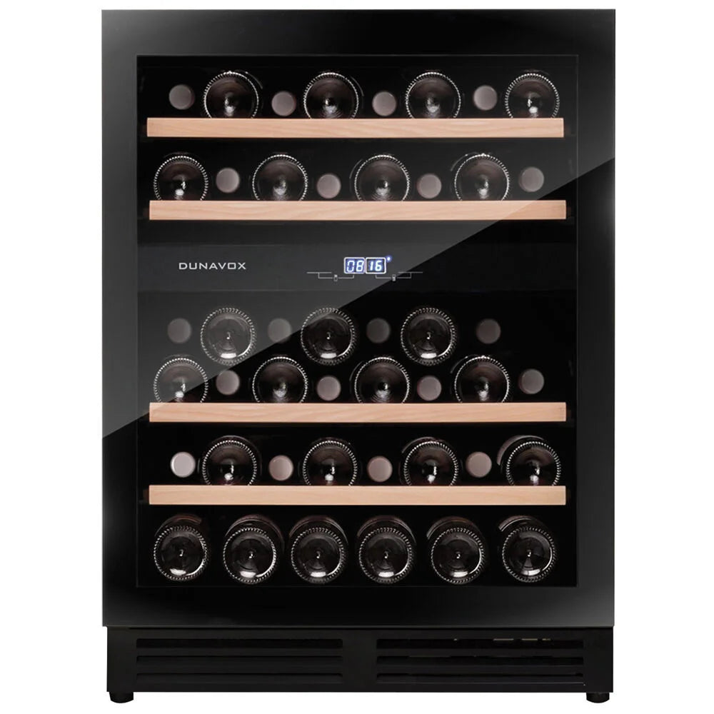 Dunavox Flow DAUF-45.125DB.TO 45 bottle undercounter wine fridge – Black