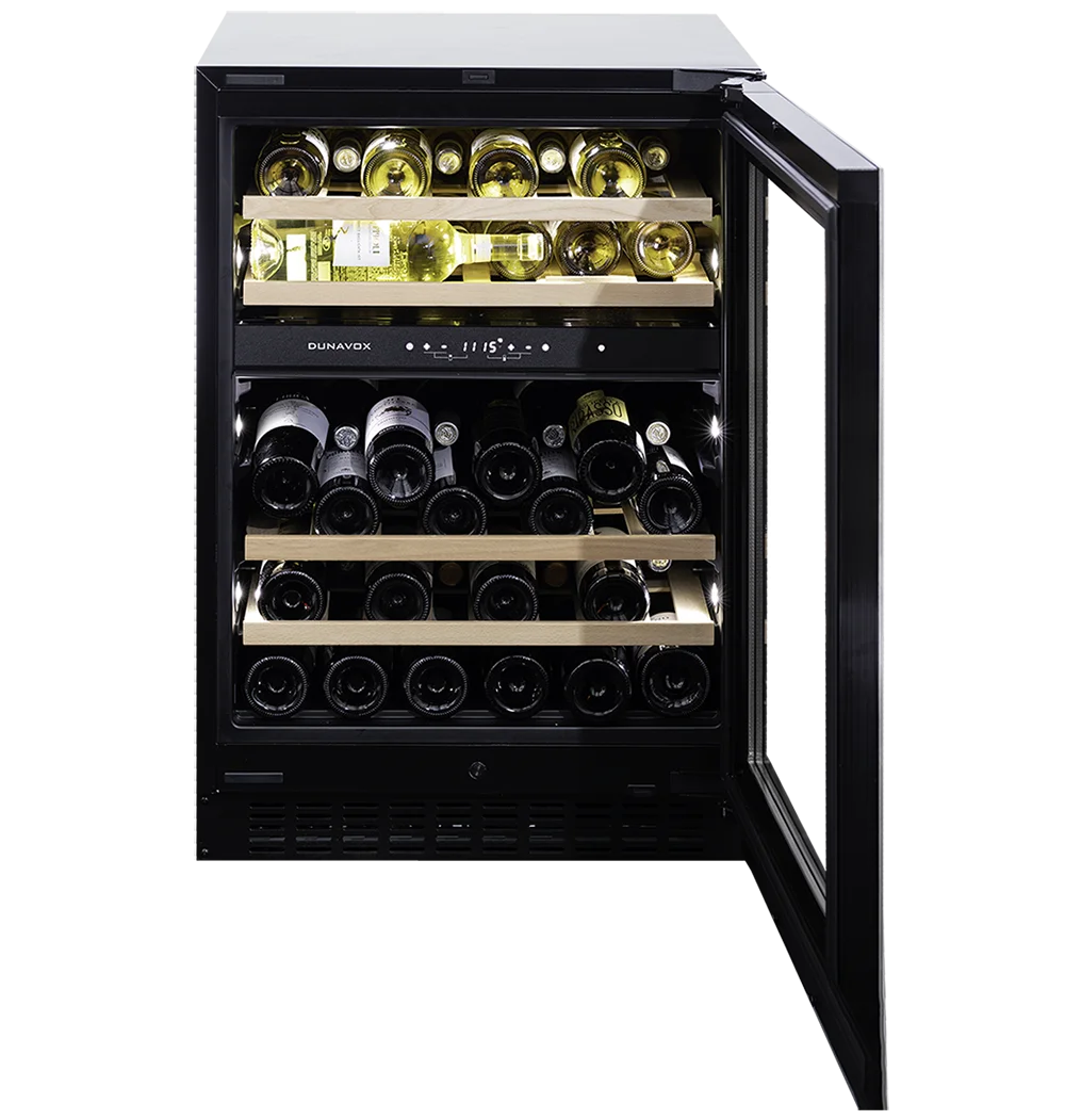 Dunavox Flow DAUF-45.125DB.TO 45 bottle undercounter wine fridge – Black