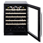 Dunavox Flow DAUF-46.138SS 46 bottle undercounter wine fridge – Stainless steel