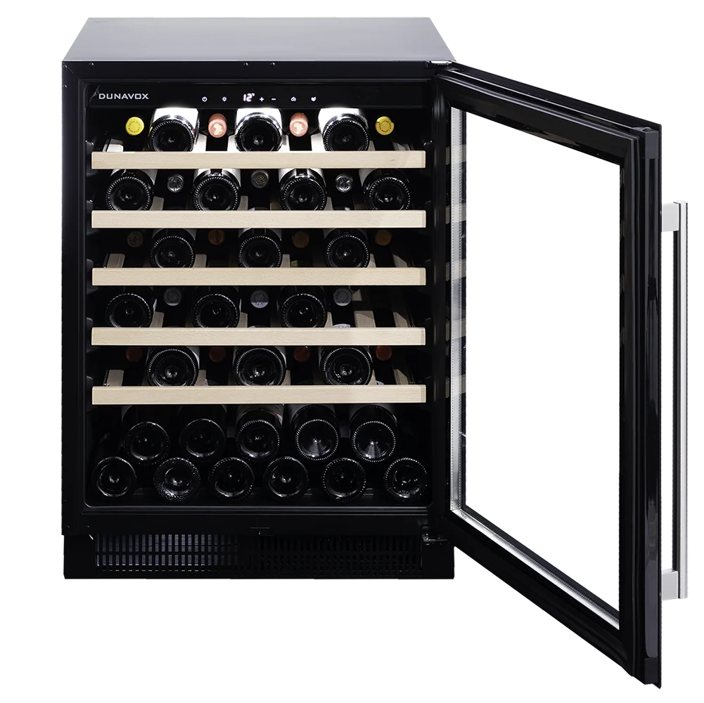 Dunavox Flow DAUF-46.138SS 46 bottle undercounter wine fridge – Stainless steel