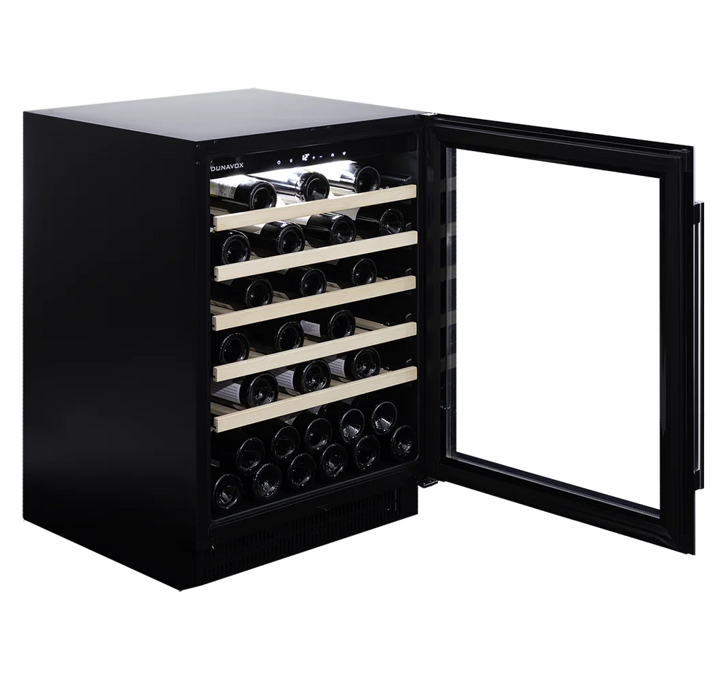 Dunavox Flow DAUF-46.138SS 46 bottle undercounter wine fridge – Stainless steel
