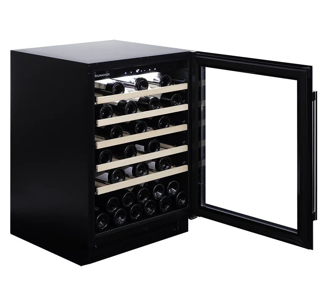 Dunavox Flow DAUF-46.138SS 46 bottle undercounter wine fridge – Stainless steel