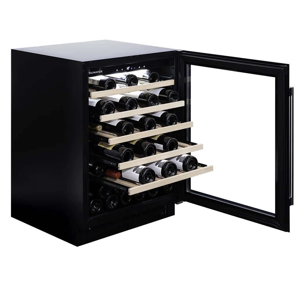 Dunavox Flow DAUF-46.138SS 46 bottle undercounter wine fridge – Stainless steel