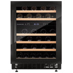 Dunavox Flow DAUF-46.145DB 46 bottle undercounter wine fridge – Black