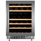 Dunavox Flow DAUF-46.145DSS 46 bottle undercounter wine fridge – Stainless steel