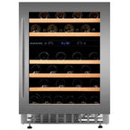 Dunavox Flow DAUF-46.145DSS 46 bottle undercounter wine fridge – Stainless steel