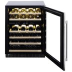 Dunavox Flow DAUF-46.145DSS 46 bottle undercounter wine fridge – Stainless steel