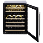 Dunavox Flow DAUF-46.145DSS 46 bottle undercounter wine fridge – Stainless steel