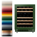 Dunavox Flow DAUF-46.145DB 46 bottle undercounter wine fridge – Black