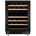 Dunavox Flow DAUF-46.145DBH 46 bottle undercounter wine fridge – Black glass