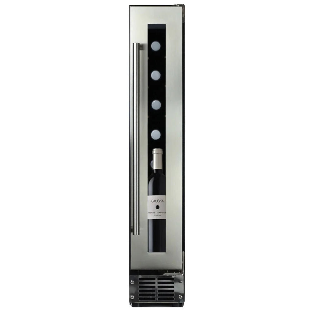 Dunavox Flow DAUF-8.23SS 9 bottle undercounter wine fridge – Stainless steel