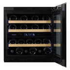 Dunavox Horizon DVH-25.65DB.TO 25 bottle integrated wine fridge – Black