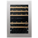 Dunavox Horizon DVH-44.120DSS.TO 44 bottle integrated wine fridge – Stainless steel