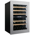 Dunavox Horizon DVH-44.120DSS.TO 44 bottle integrated wine fridge – Stainless steel