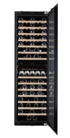 Dunavox Noble DVN-109.291DOP.TO 109 bottle integrated wine fridge – Overlay Panel