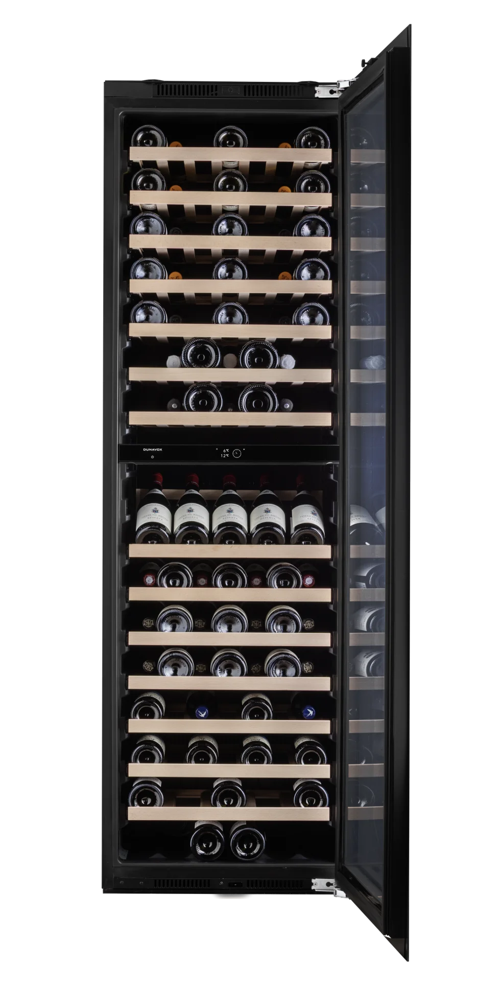 Dunavox Noble DVN-109.291DOP.TO 109 bottle integrated wine fridge – Overlay Panel