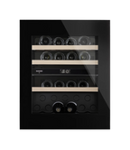 Dunavox Noble DVN-25.65DB.TO 25 bottle integrated wine fridge – Black glass