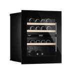 Dunavox Noble DVN-25.65DB.TO 25 bottle integrated wine fridge – Black glass
