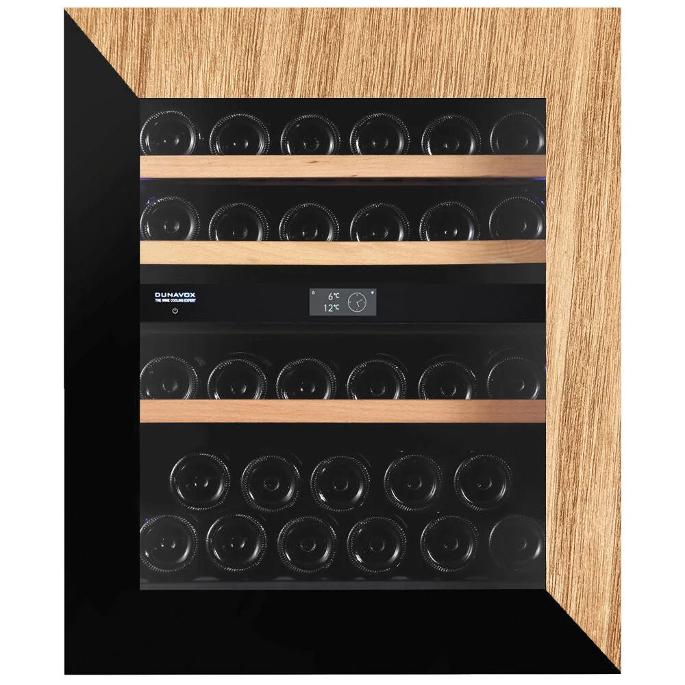 Dunavox Noble DVN-32.85DOP.TO 32 bottle integrated wine fridge – Overlay Panel