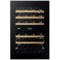 Dunavox Noble DVN-44.120DB.TO 44 bottle integrated wine fridge – Black glass