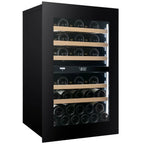 Dunavox Noble DVN-44.120DB.TO 44 bottle integrated wine fridge – Black glass