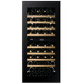 Dunavox Noble DVN-70.185DB.TO 70 bottle integrated wine fridge – Black glass