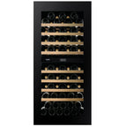 Dunavox Noble DVN-70.185DB.TO 70 bottle integrated wine fridge – Black glass